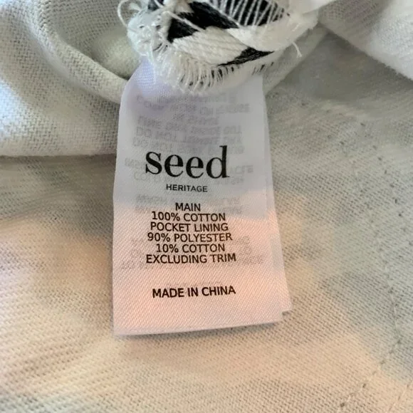 SEED HERITAGE Zebra Print Shortalls Girls 4 4T Denim Spring Shorts Overalls Kids - Picture 9 of 9